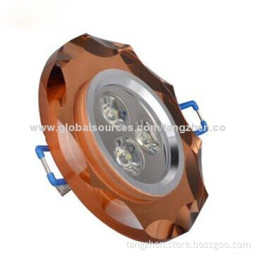 3W LED spot light, LED crystal ceiling spotlights energy-saving lamps light backdrop